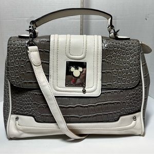 Disney handbag - patent vegan leather reptile print